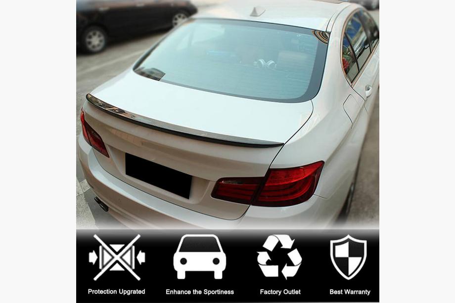 BMW 5 Series F10/F11 2010–2016 Alerón V2 (para F10, Carbono) Foto 2