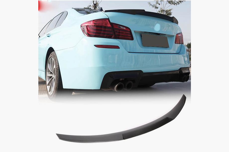 BMW 5 Series F10/F11 2010–2016 Alerón estilo M4 (para F10, carbono) Foto 1
