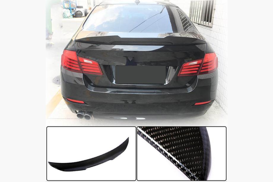 BMW 5 Series F10/F11 2010–2016 Alerón de maletero Carbono V8 (SD) Image