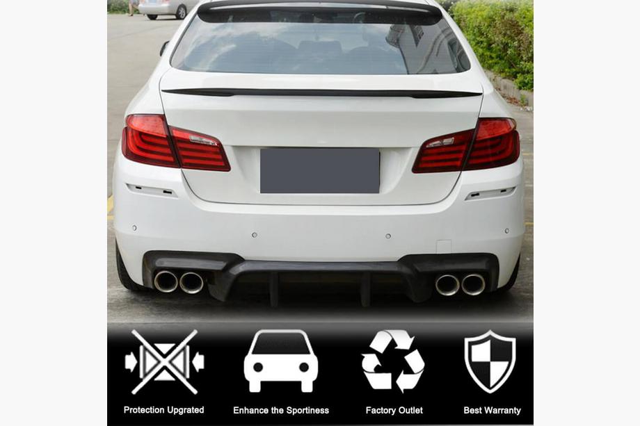 BMW 5 Series F10/F11 2010–2016 Alerón P-Style (para F10, Carbono) Foto 4