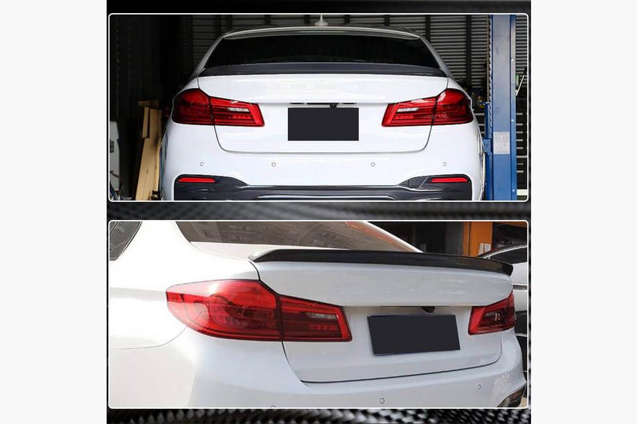 BMW Serie 5 G30/G31 2017–2023 Alerón V1 (para G30/F90, Carbono) Foto 2