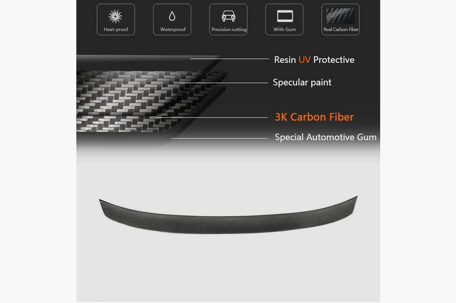 BMW Serie 5 G30/G31 2017–2023 Alerón V1 (para G30/F90, Carbono) Foto 4