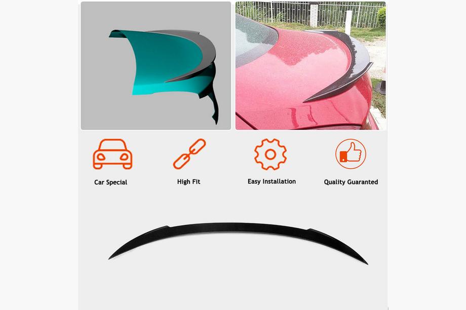BMW 6 Series F12/F13/F06 2011-2018 Alerón (para F12, Carbono) Foto 3