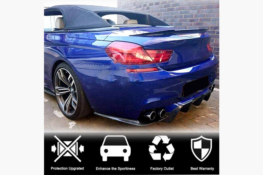 BMW 6 Series F12/F13/F06 2011-2018 Alerón de maletero FRP V7 (para F12) Foto 4