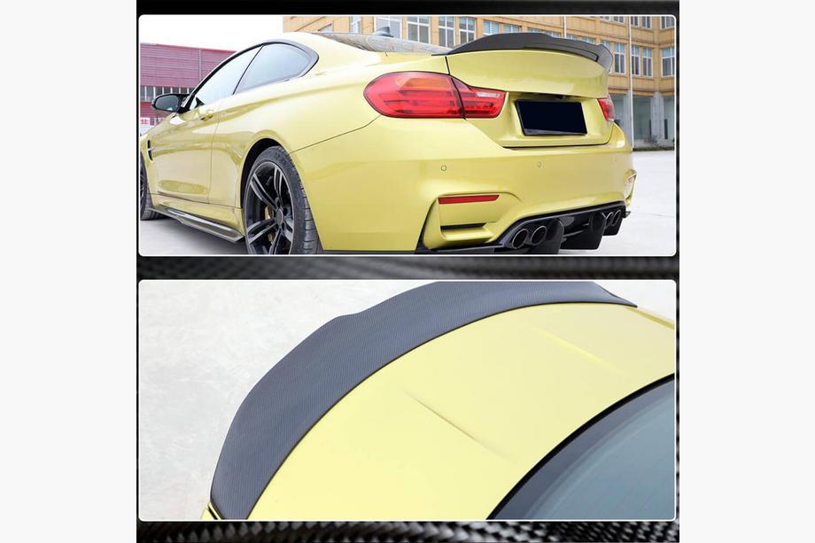BMW 4 Series F32/F33/F36 2012-2020 Alerón de maletero Carbono V7 (para F82) Foto 3