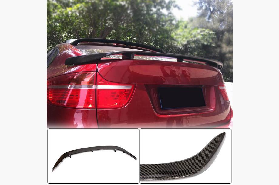 BMW X6 E71 2008–2014 Alerón de maletero FRP V3 Image