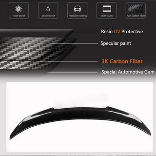 Alerón de maletero Carbono V2 BMW X6 F16 2014-2019 foto 3