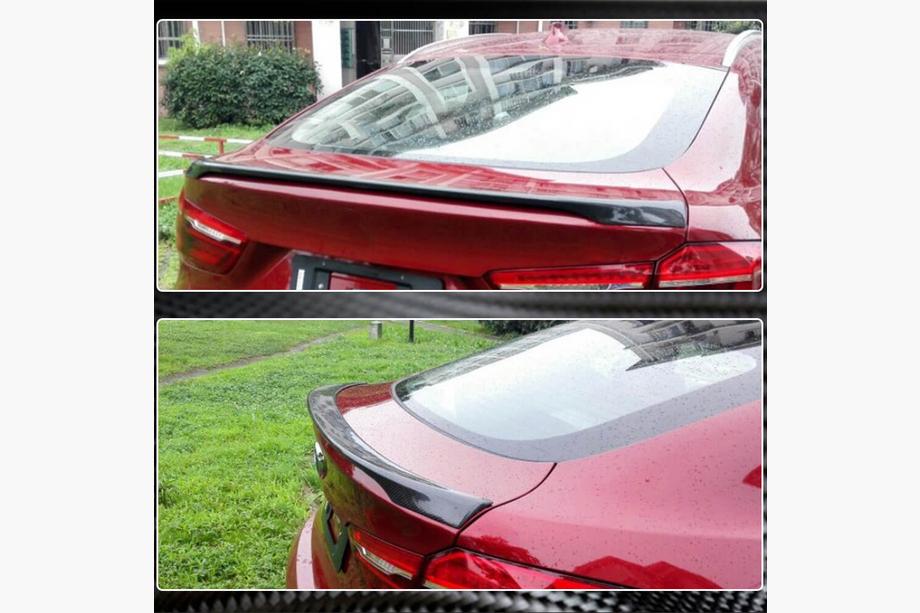 BMW X6 F16 2014-2019 Alerón de maletero Carbono V3 Foto 4