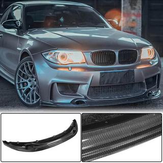 Lip delantero V2 para 1M E82 Carbono BMW 1 Series E81/E82/E87/E88 2004-2011 foto 1