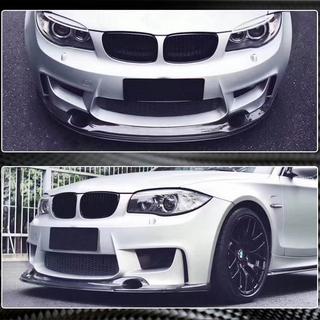 Lip delantero V2 para 1M E82 Carbono BMW 1 Series E81/E82/E87/E88 2004-2011 foto 4