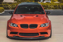 BMW 3 Series E92/E93 2006–2013 Labio delantero Hamman-Style V1 para M3, Carbono foto 2