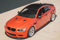 BMW 3 Series E92/E93 2006–2013 Labio delantero Hamman-Style V1 para M3, Carbono foto 3