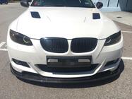 BMW 3 Series E92/E93 2006–2013 Labio de Parachoques Delantero Hamman-Style V2 (para M3, Carbono) foto 2