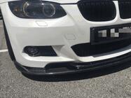 BMW 3 Series E92/E93 2006–2013 Labio de Parachoques Delantero Hamman-Style V2 (para M3, Carbono) foto 10