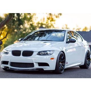 Labio de parachoques delantero V6 (para M3, Carbono) BMW 3 Series E92/E93 2006–2013 foto 2
