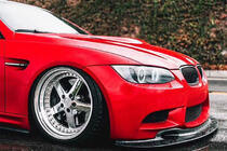 BMW 3 Series E90/E91 2005-2011 Labio Parachoques Delantero GT4-Style (para M3, Carbono) foto 4