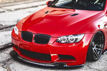 BMW 3 Series E90/E91 2005-2011 Labio Parachoques Delantero GT4-Style (para M3, Carbono) foto 5
