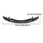 BMW 3 Series E90/E91 2005-2011 Labio Parachoques Delantero GT4-Style (para M3, Carbono) foto 6