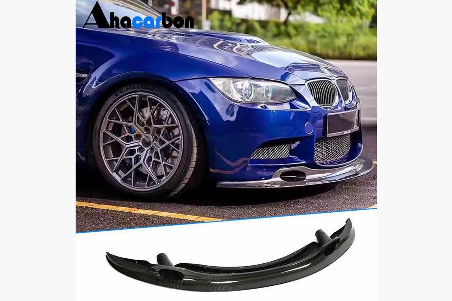 BMW 3 Series E90/E91 2005-2011 Labio Parachoques Delantero GT4-Style (para M3, Carbono) Image