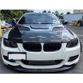 Labio Frontal RK-Style para Parachoques Delantero (para 2010-2012 M-Sport, Carbono) BMW 3 Series E92/E93 2006–2013 foto 2