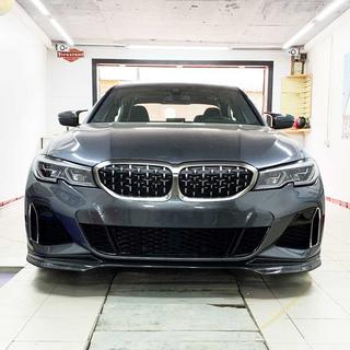 Lip delantero V3 para M-Sport 2018-2022, Carbono BMW 3 Series G20/G21 2018- foto 1
