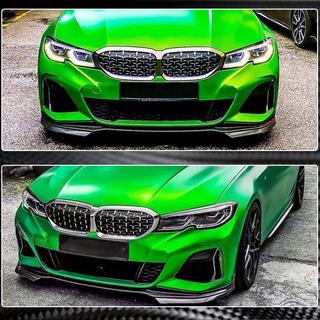 Lip delantero V3 para M-Sport 2018-2022, Carbono BMW 3 Series G20/G21 2018- foto 3