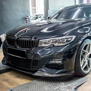 Labio delantero parachoques V5 (para M-Sport 2018-2022, Carbono) BMW 3 Series G20/G21 2018- foto 3
