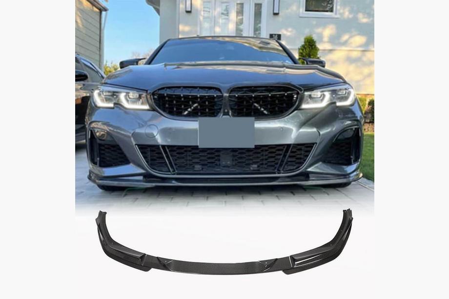 BMW 3 Series G20/G21 2018- Labio Delantero V7 para M-Sport 2018-2022 Carbono Foto 1