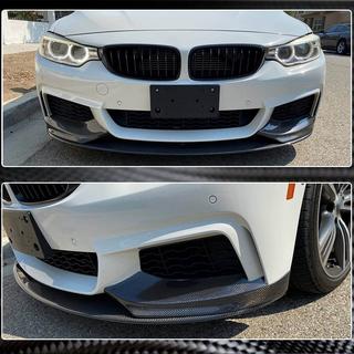 Lip delantero V3 para M-Sport, Carbono BMW 4 Series F32/F33/F36 2012-2020 foto 3