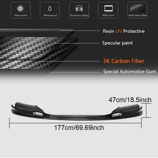 Labio Delantero V2 para Parachoques (para F10 M5, Carbono) BMW 5 Series F10/F11 2010–2016 foto 4