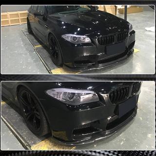 Lip delantero V3 para F10 M5, Carbono BMW 5 Series F10/F11 2010–2016 foto 4