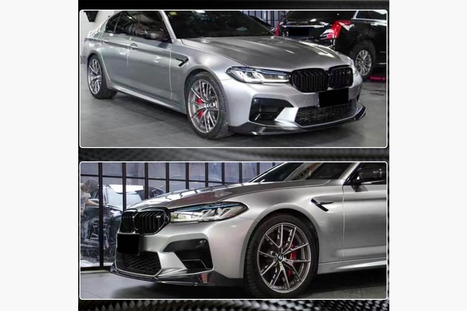 BMW Serie 5 G30/G31 2017–2023 Lip delantero V1 para M5 F90 2020-2024 Carbono Foto 5