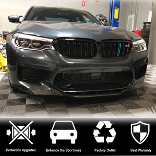Labio Delantero V4 para M5 F90 2017-2020 Carbono BMW Serie 5 G30/G31 2017–2023 foto 3