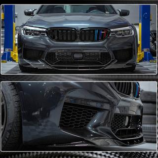 Labio Delantero V4 para M5 F90 2017-2020 Carbono BMW Serie 5 G30/G31 2017–2023 foto 4