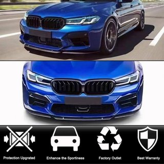 Splitter delantero Lip V4 para M5 F90 2020-2024, Carbono BMW Serie 5 G30/G31 2017–2023 foto 2