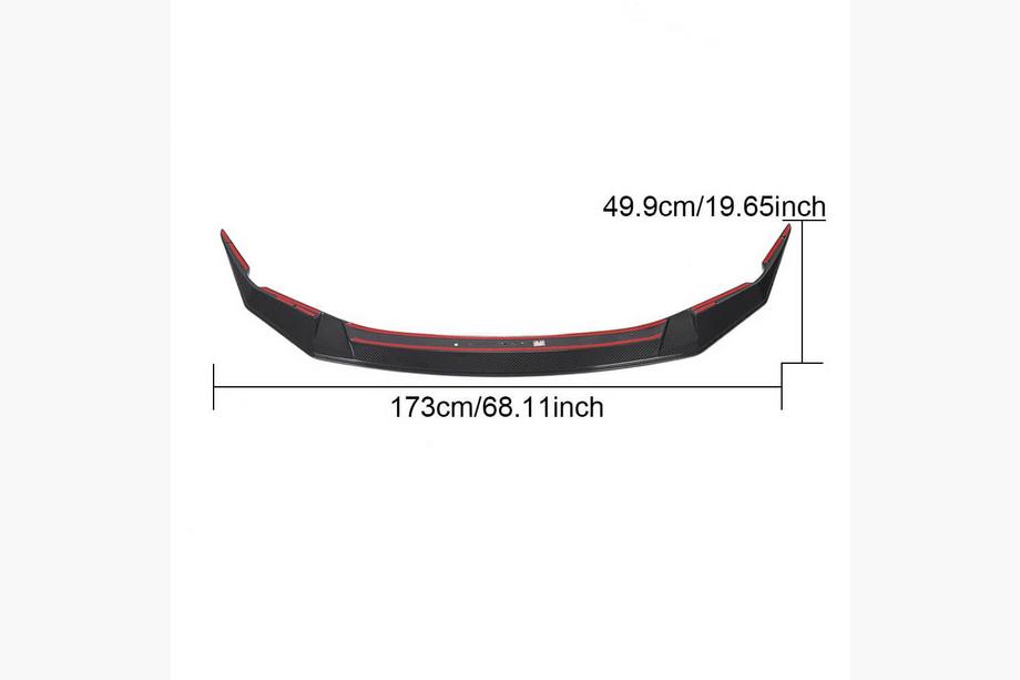 BMW Serie 5 G30/G31 2017–2023 Splitter delantero Lip V3 para M5 F90 2020-2024, Carbono Foto 6