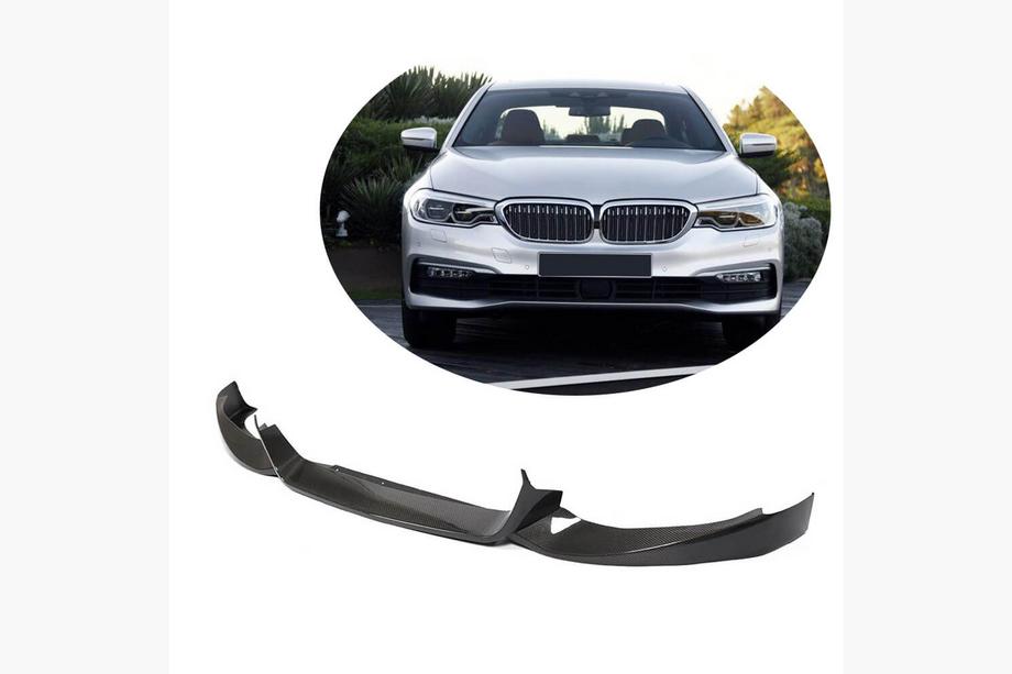 BMW Serie 5 G30/G31 2017–2023 Cubierta de parachoques delantero de carbono (2017-2020 Base) Image
