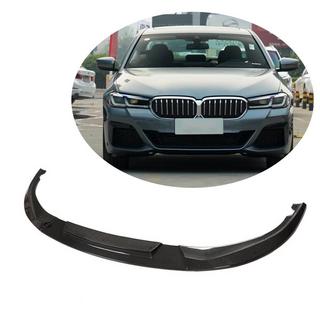 Lip delantero V2 para M-Sport 2021-2024, Carbono BMW Serie 5 G30/G31 2017–2023 foto 1