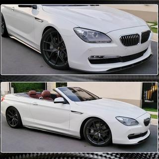 Labio delantero para parachoques (para Base 2011-2014, Carbono) BMW 6 Series F12/F13/F06 2011-2018 foto 4