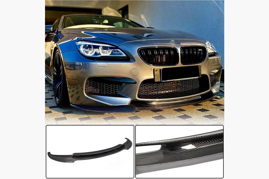 BMW 6 Series F12/F13/F06 2011-2018 Labio de Parachoques Delantero FRP V3 Foto 2