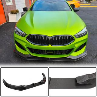 Labio delantero parachoques V1 (para M-Sport, Carbono) BMW 8 Series G14/G15/G16 2018- foto 1