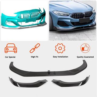Labio delantero parachoques V1 (para M-Sport, Carbono) BMW 8 Series G14/G15/G16 2018- foto 2