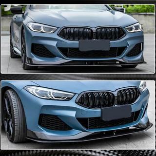 Labio delantero parachoques V1 (para M-Sport, Carbono) BMW 8 Series G14/G15/G16 2018- foto 4