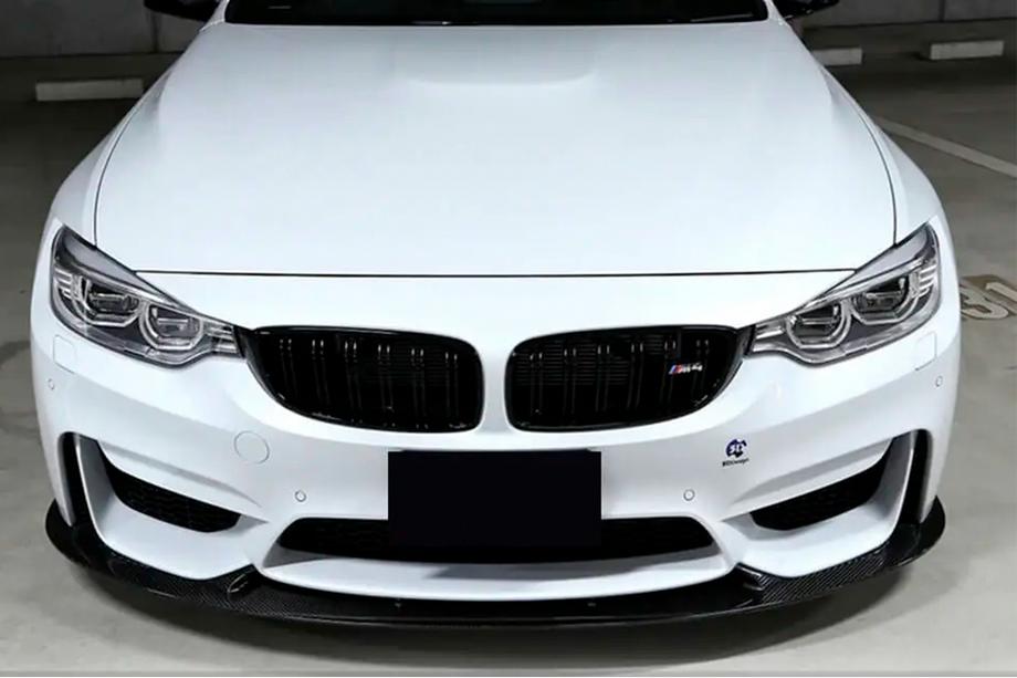 BMW 3 Series F30/F31 2012-2019 Lip delantero V1 para F80 Carbono Foto 3