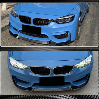 Lip delantero V8 para F80, carbono BMW 3 Series F30/F31 2012-2019 foto 3