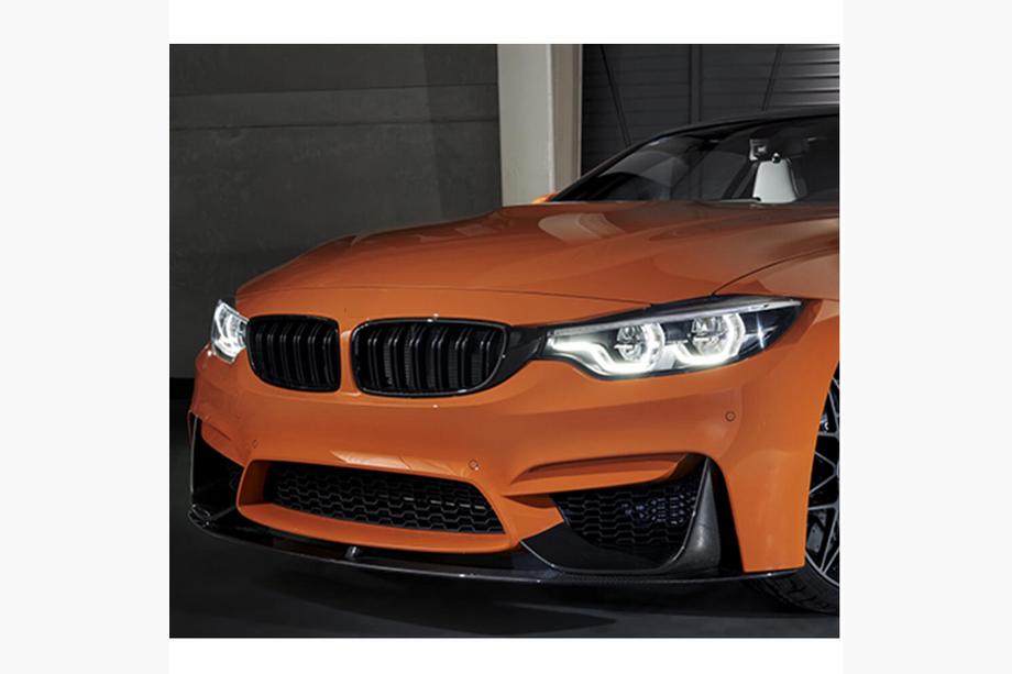 BMW 4 Series F32/F33/F36 2012-2020 Lip delantero V6 para F82/F83, Carbono Foto 2
