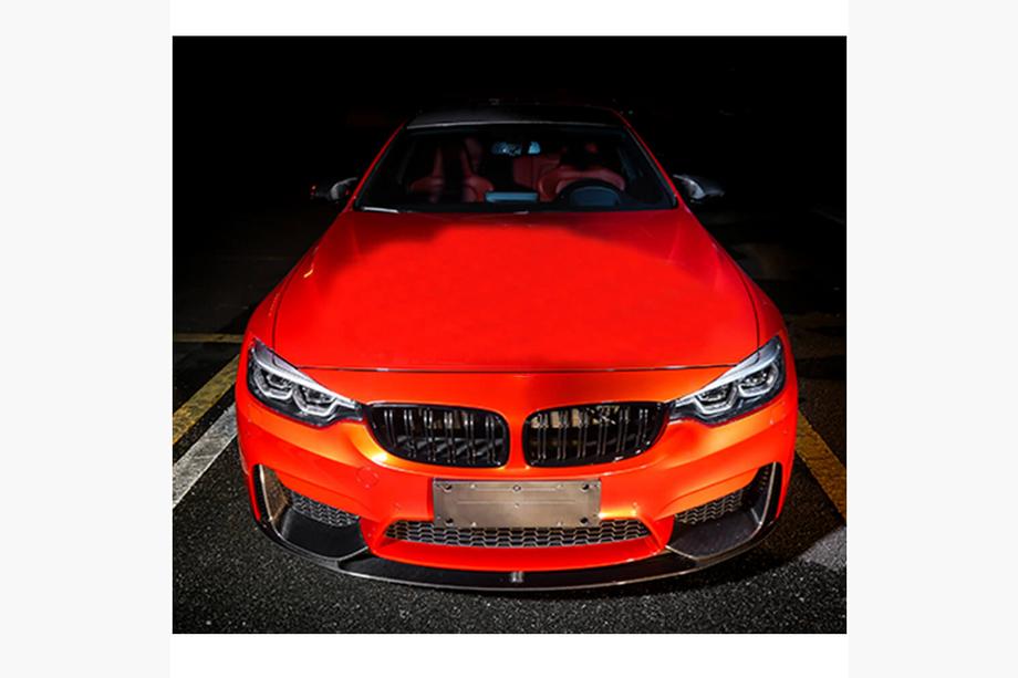 BMW 4 Series F32/F33/F36 2012-2020 Lip delantero V6 para F82/F83, Carbono Foto 3