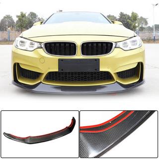 Labio delantero V7 para parachoques (para F82/F83, Carbono) BMW 4 Series F32/F33/F36 2012-2020 foto 1