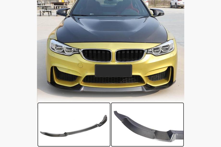 BMW 4 Series F32/F33/F36 2012-2020 Labio delantero V8 para F82/F83, Carbono Foto 1