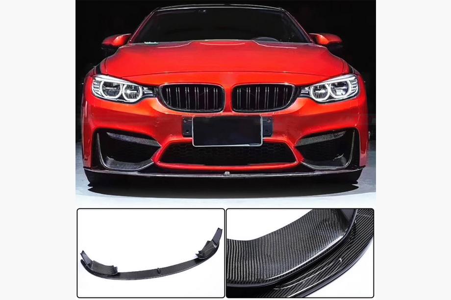 BMW 3 Series F30/F31 2012-2019 Labio de parachoques delantero FRP V15 (para F80) Foto 1